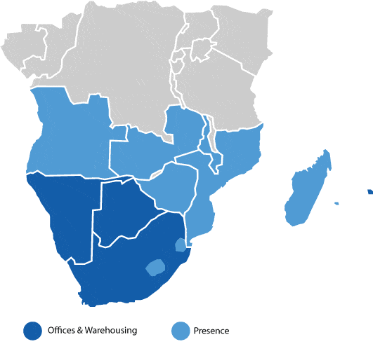 3G Mobile Africa Branches Map